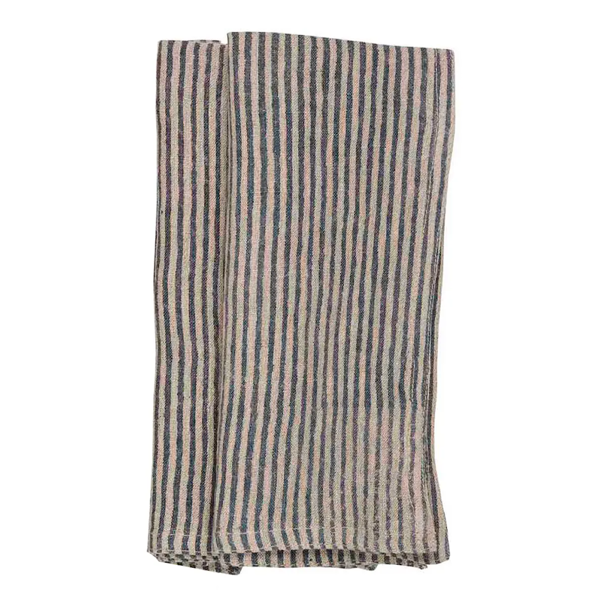 Chamois Stripe Servett Lin 50x50 cm 2-pack