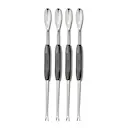 Skaldjursgafflar 4-pack Svart