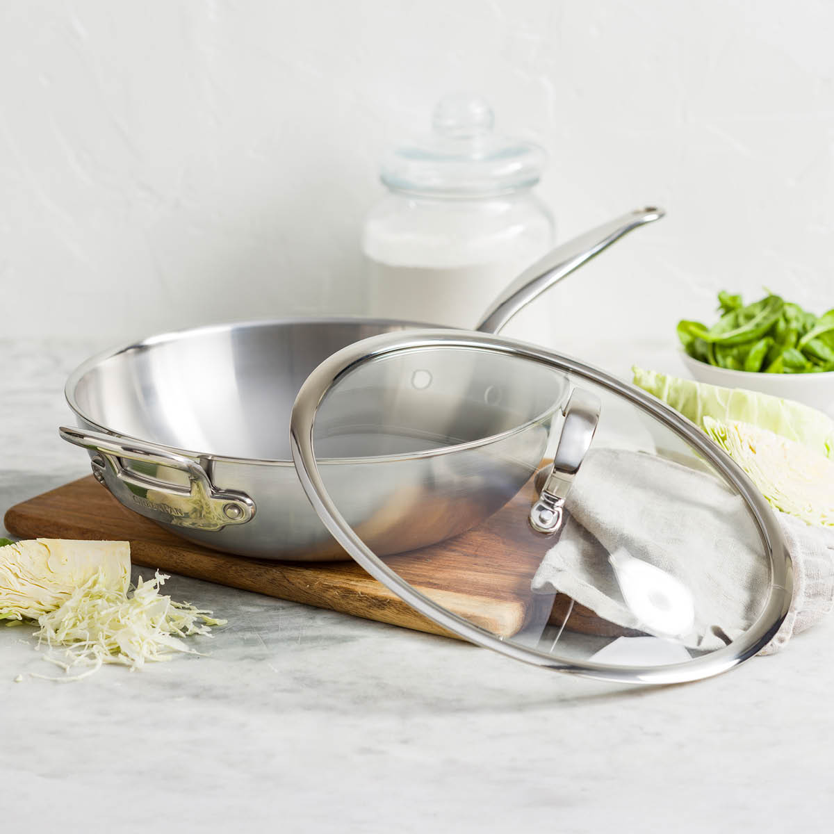 GreenPan Premiere wokkipannu 30 cm 4,74 L
