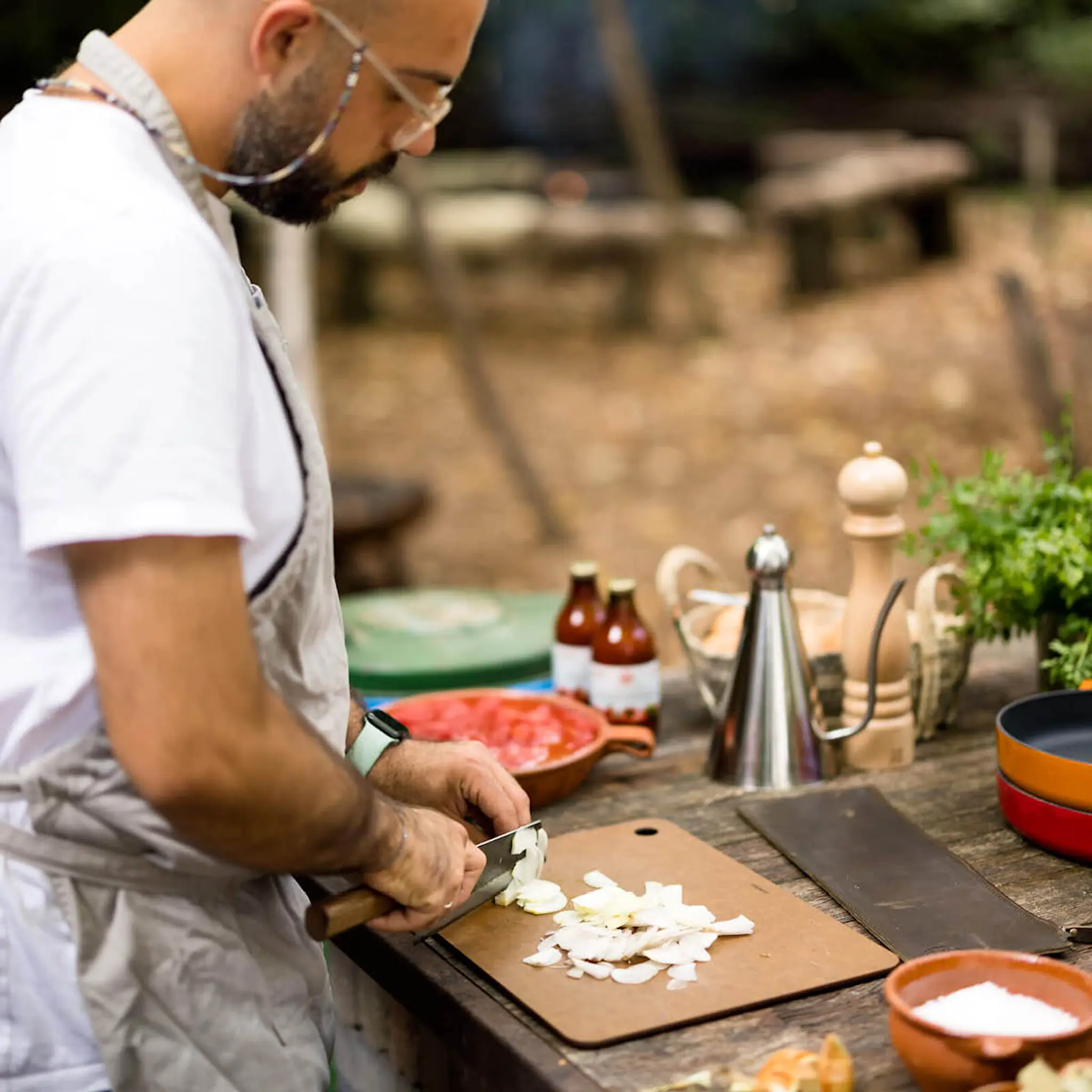 Combekk Skärbräda 3-pack brun