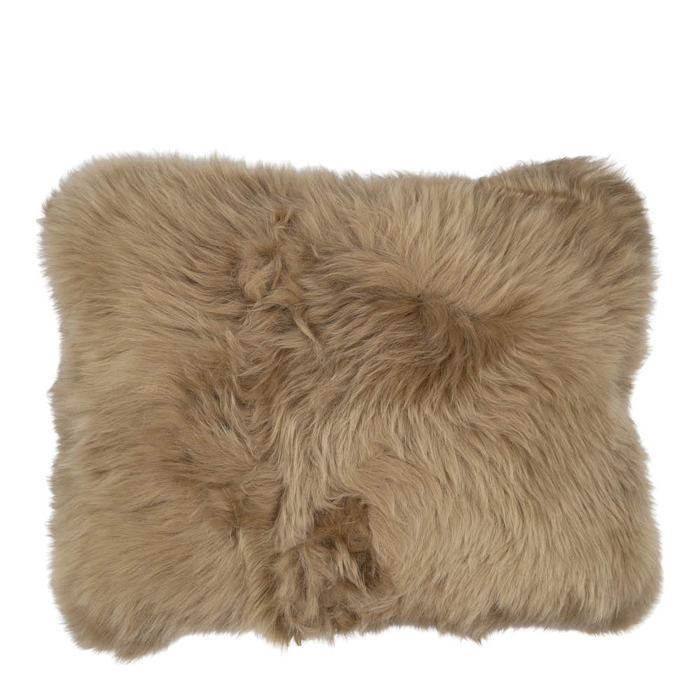 Natures Collection Tyynynpäällinen New Zealand pitkä villa 35x45 cm taupe