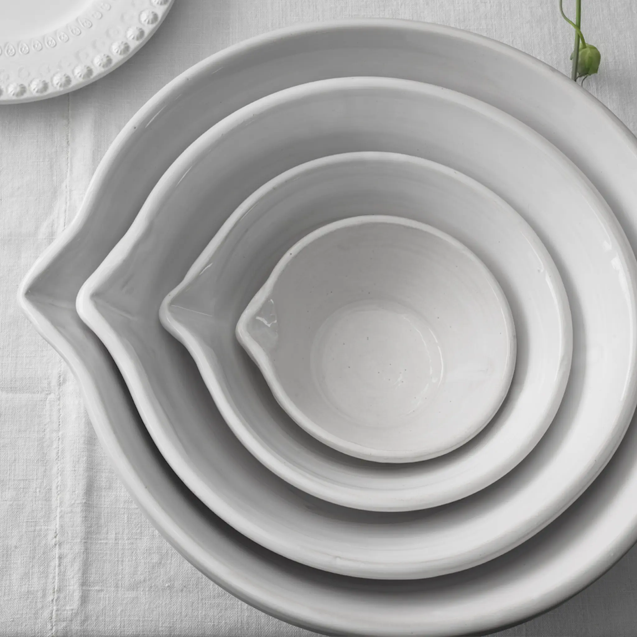 PotteryJo Peep Kulho 12 cm Cotton White