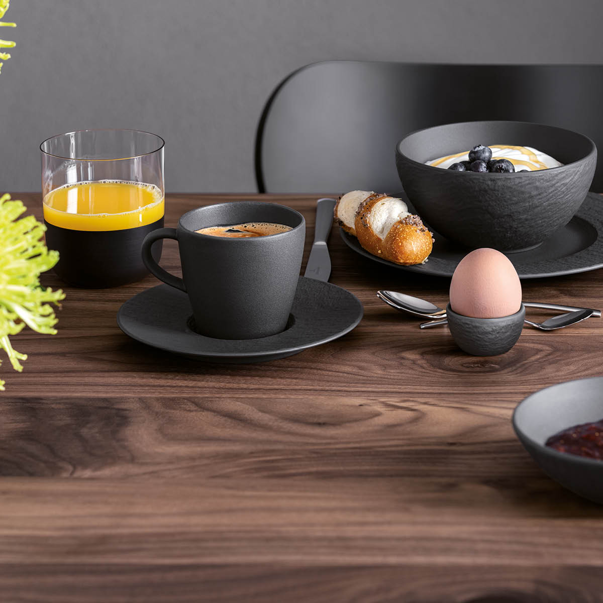 Villeroy & Boch Manufacture Rock Kaffekopp 22 cl Svart
