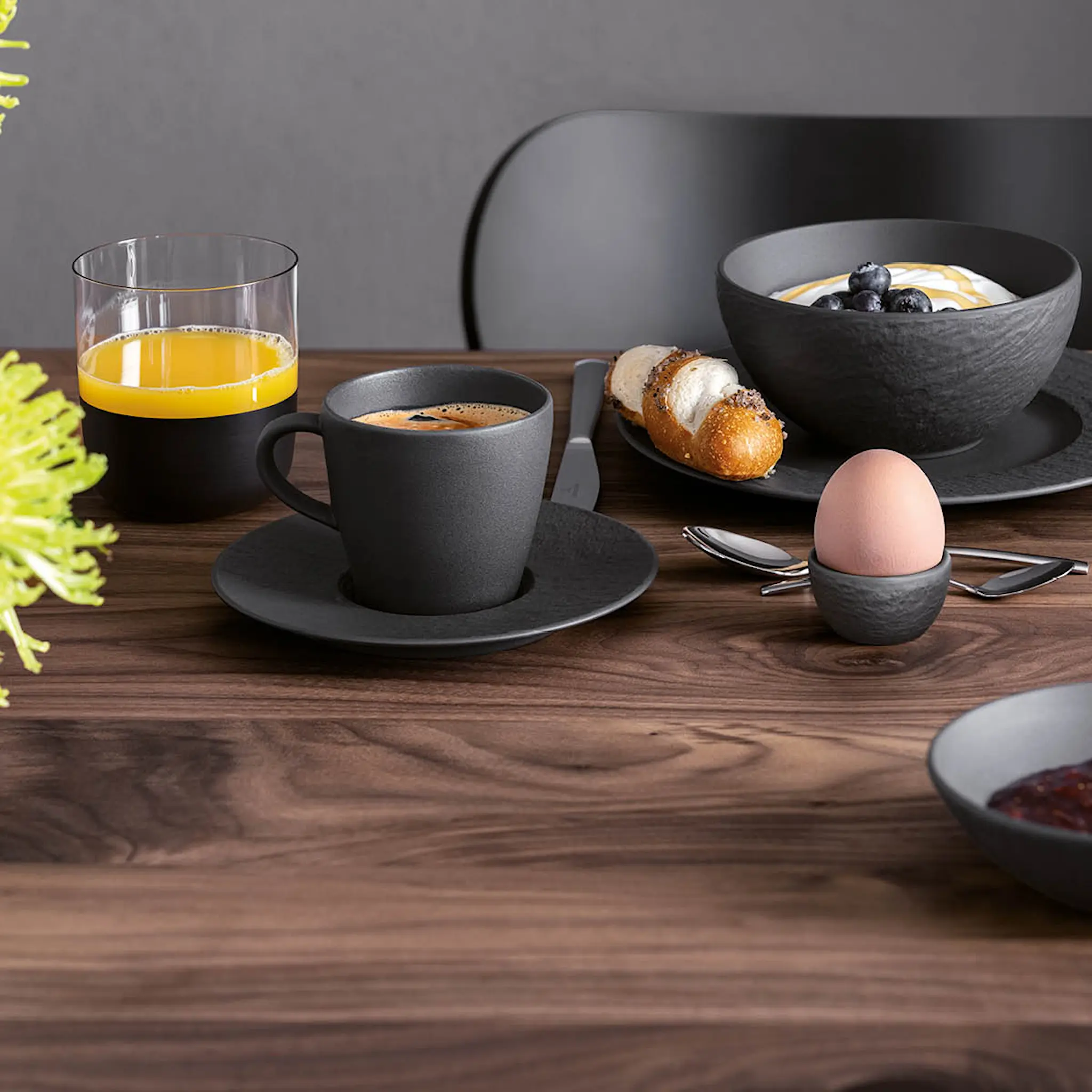 Villeroy & Boch Manufacture Rock Kaffekopp 22 cl Svart