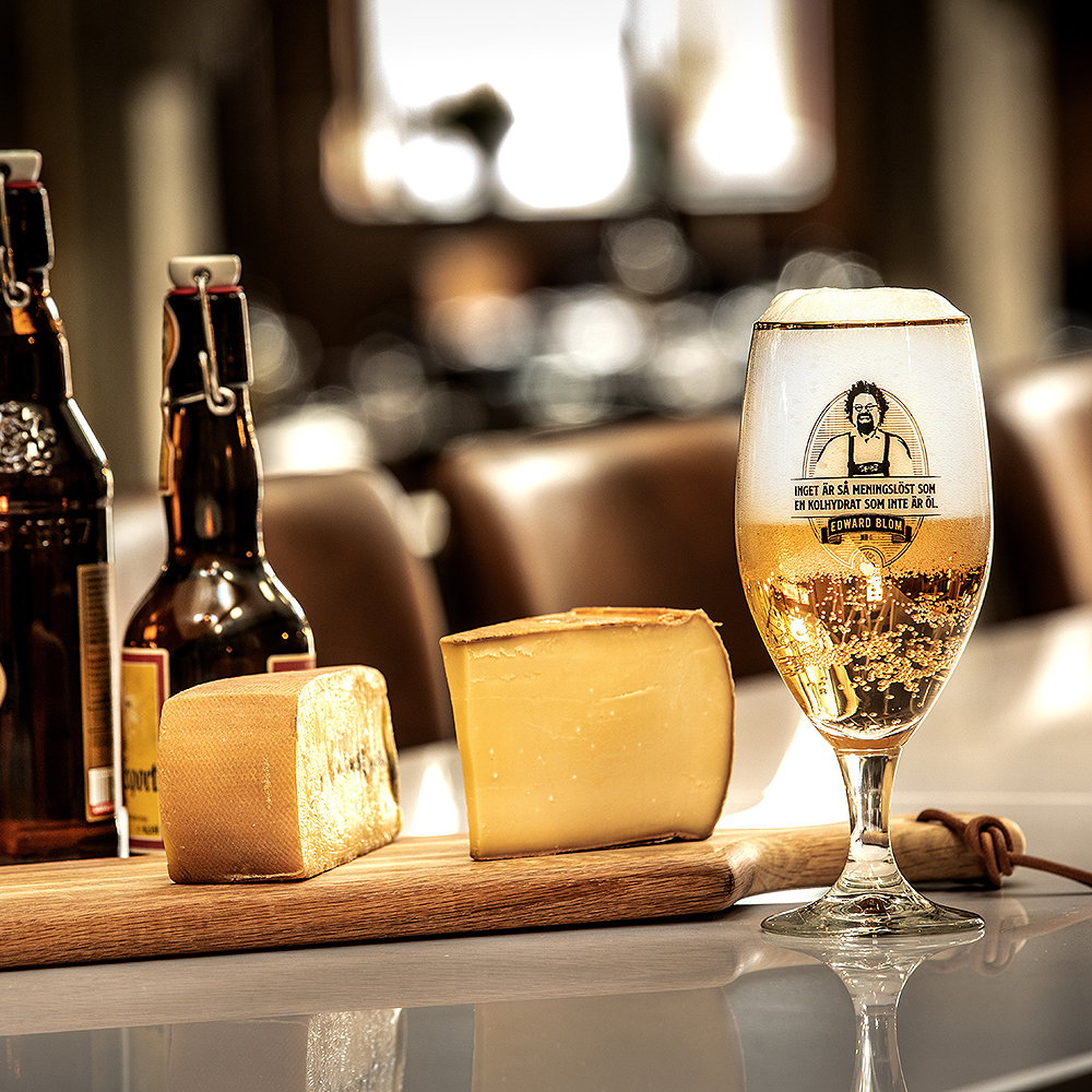 Edward Blom Collection ølglass No: 6 Inget är så