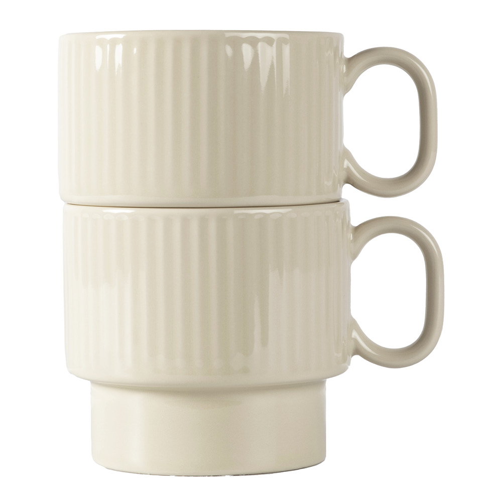 Sagaform - Coffee & More Teekuppi 50 cl 2 kpl Beige