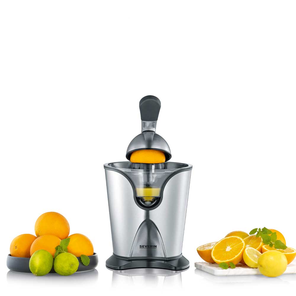 Severin Juicer med pressarm CP3544 160W svart/silver