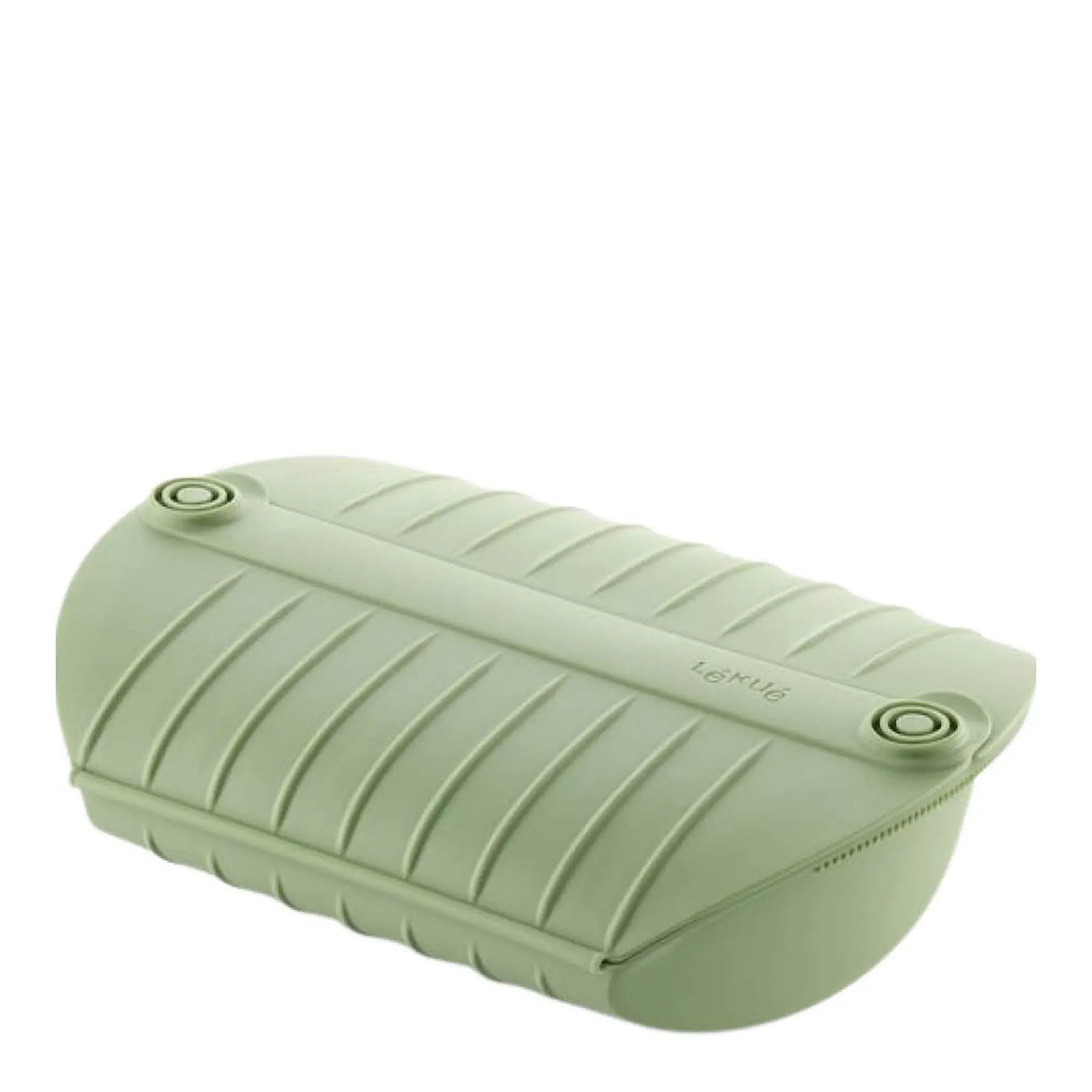 Lékué Ångkokare med bricka och receptbok engelska 4 port. grön
