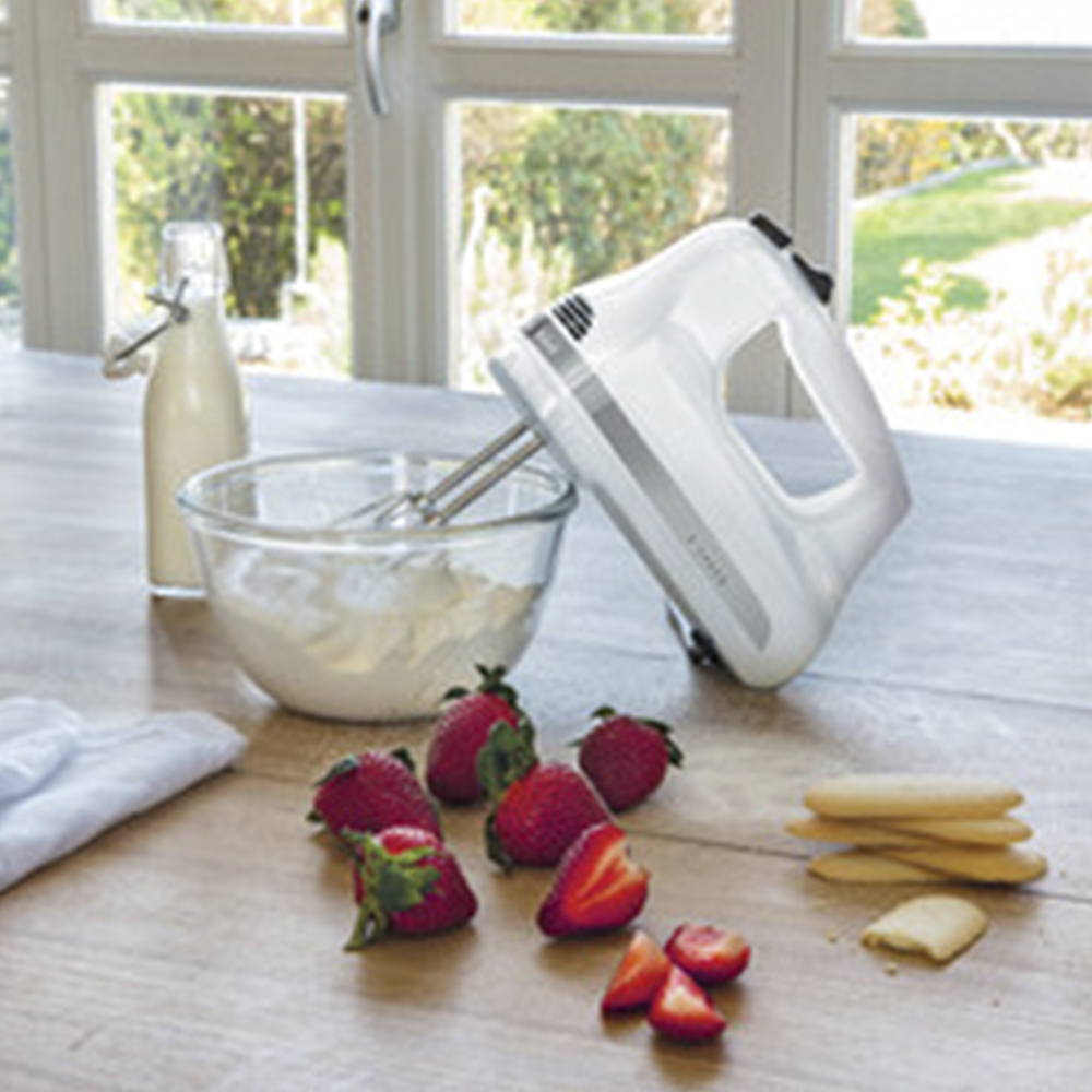 KitchenAid KitchenAid elvisp med 5 hastigheter 5KHM5110 vit