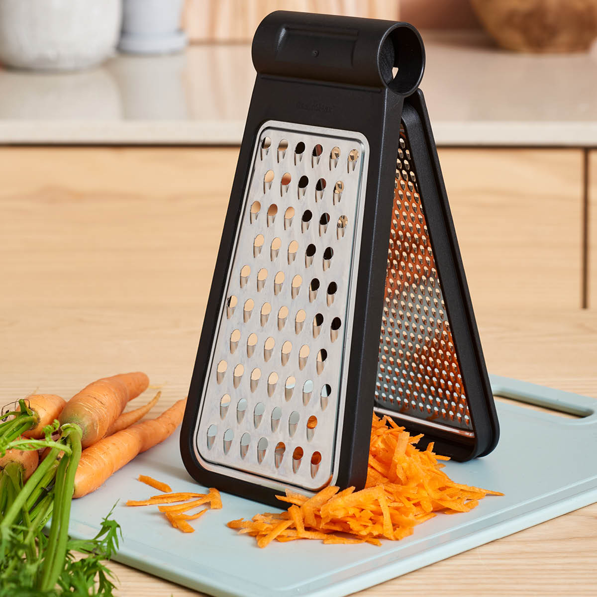 Gastromax Rivjärn hopfällbart svart/rostfri