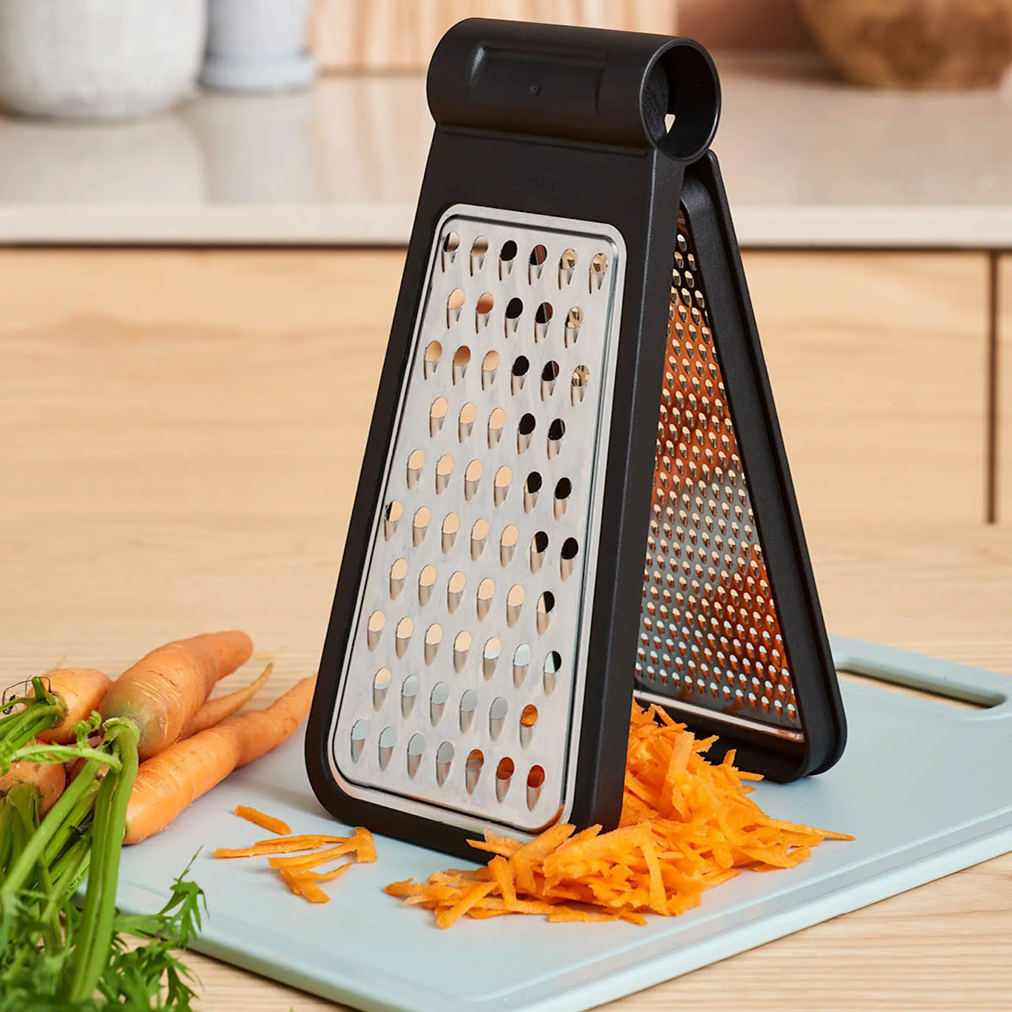 Gastromax Rivjärn hopfällbart svart/rostfri