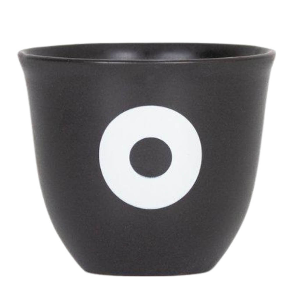 Rotor Design Signatur mugg 20 cl svart/vit