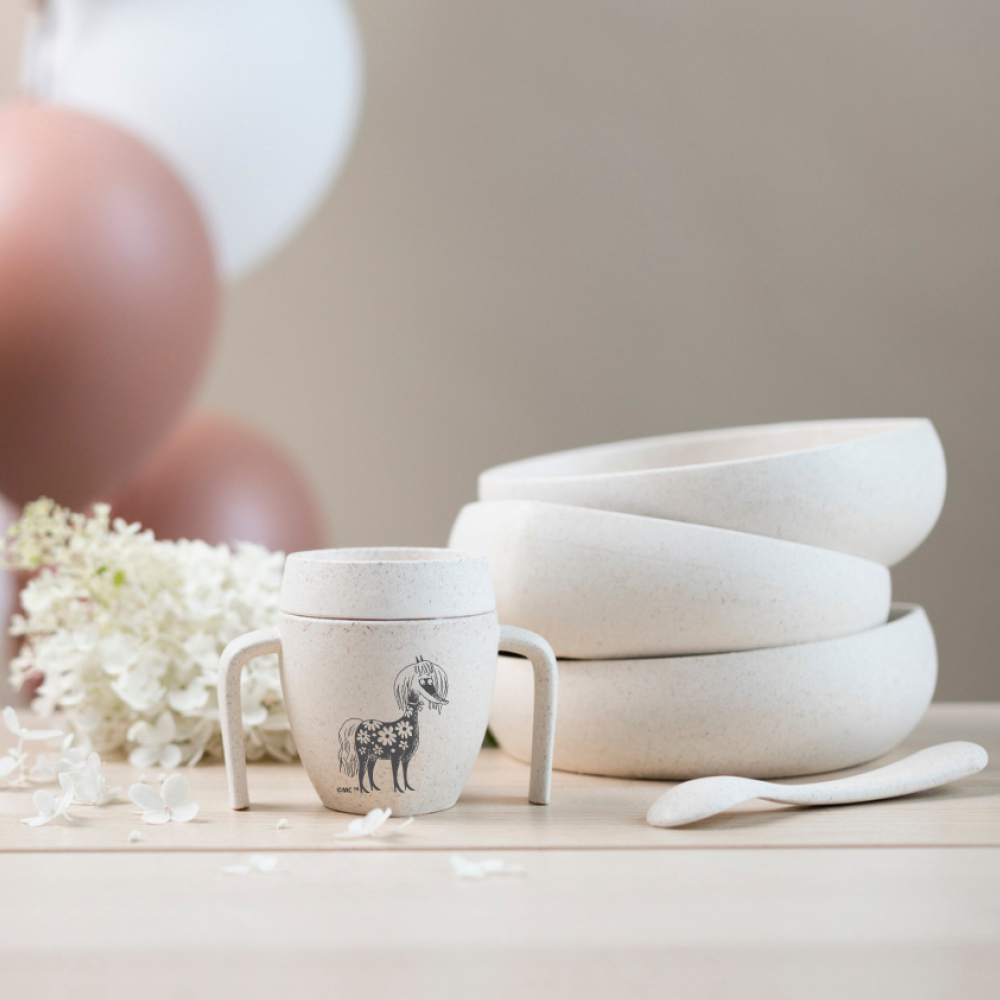 Skandino Mumin barnservis 3 delar Primadonnans häst