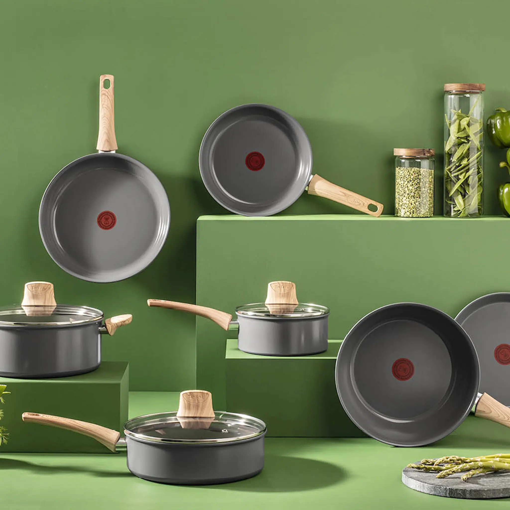 Tefal Renew stekpanna 20 cm grå
