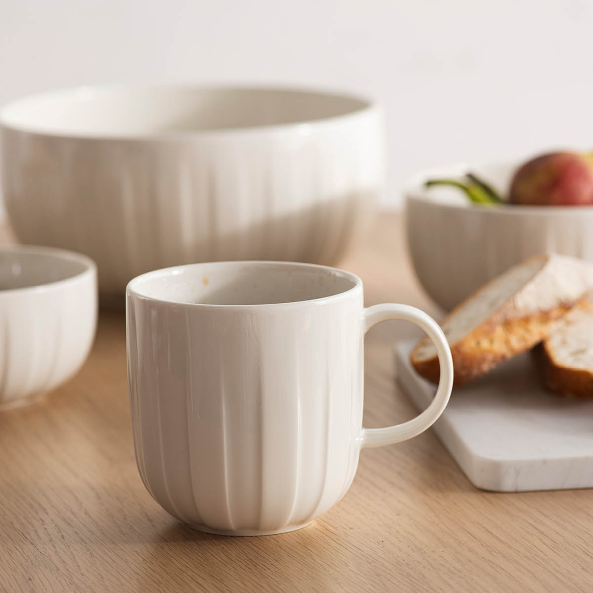 Stiernholm Senja krus 35 cl hvit