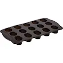 bAyk Chokladform Oval 21x11x2 cm Brun