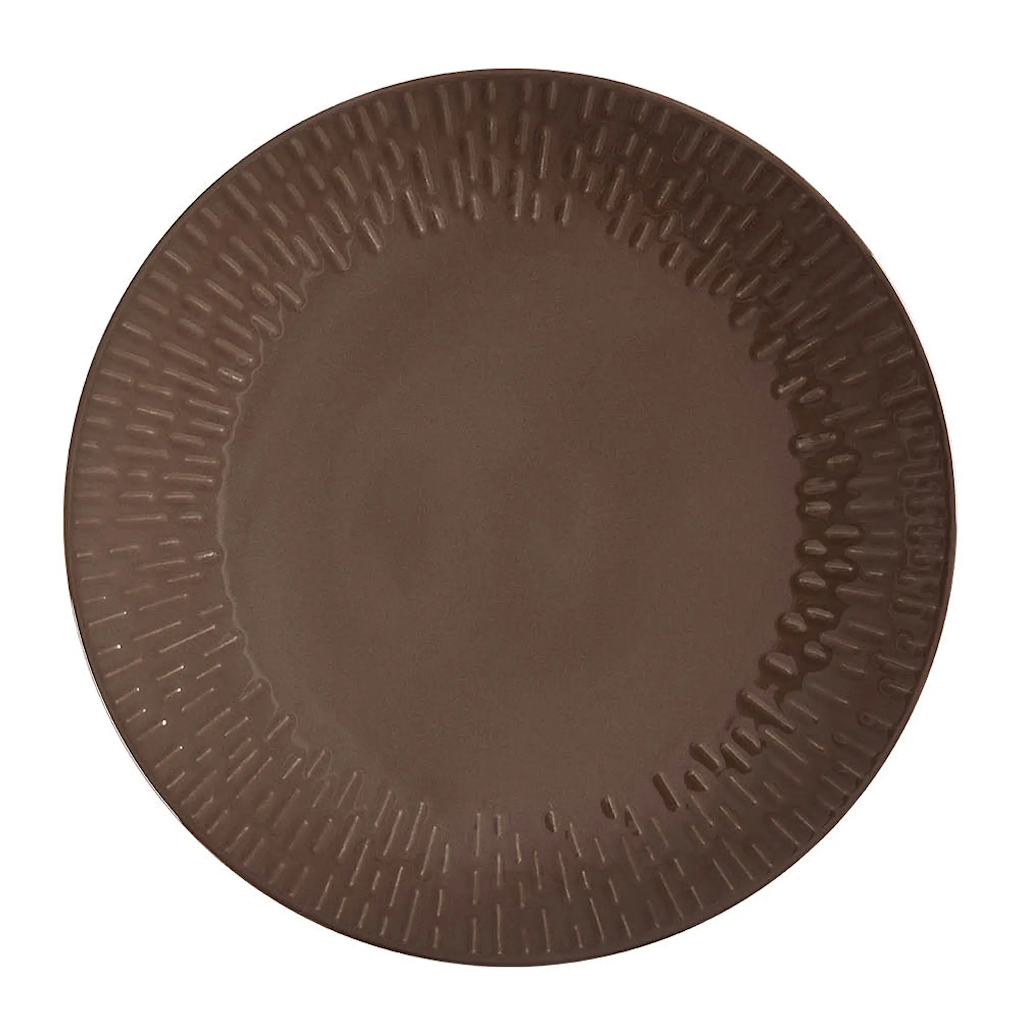 Aida - Life in colour Confetti Lautanen 24 cm Chocolate