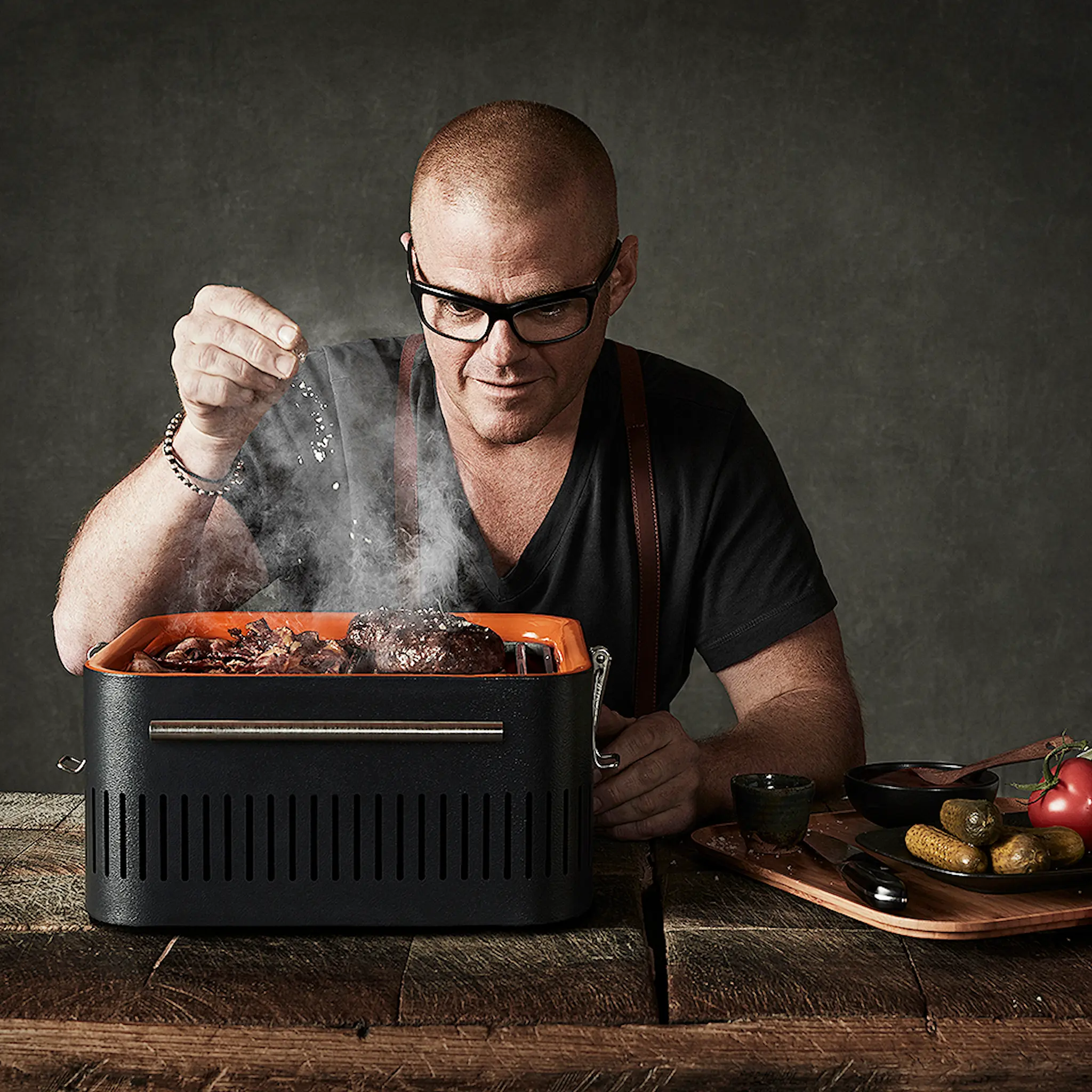 Everdure Cube Kolgrill portabel Stone