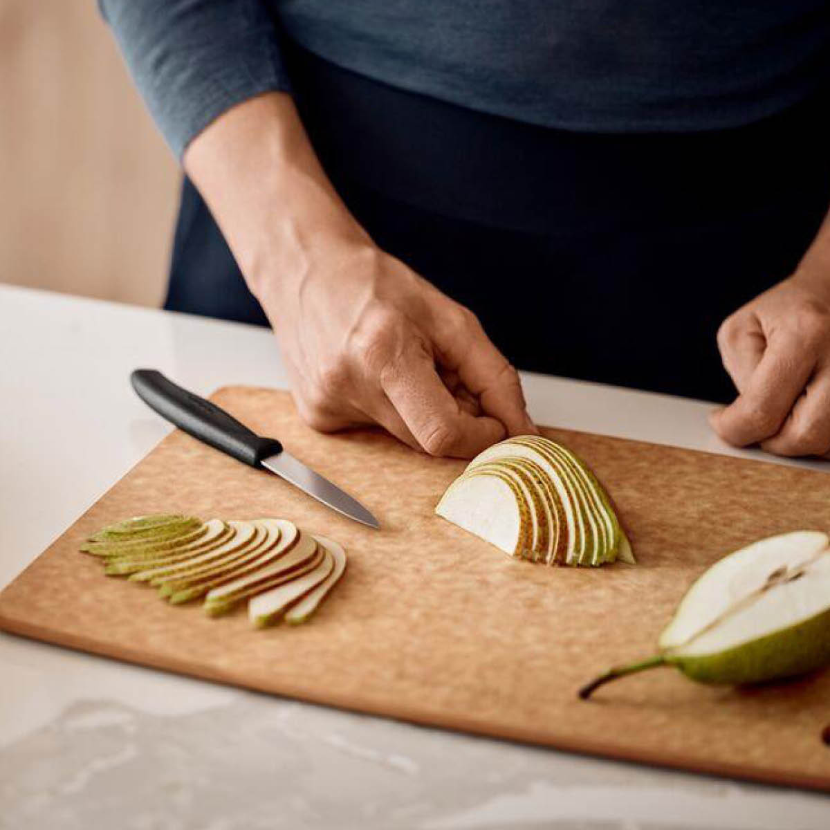 Victorinox Swiss Classic knivsett for grønnsaker 3 deler svart