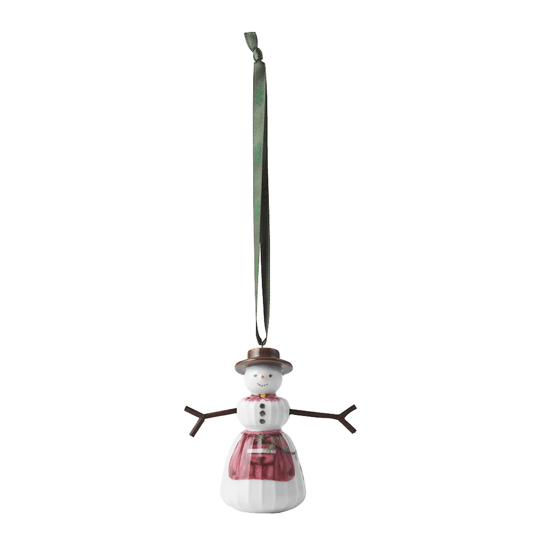 Kähler Hammershøi Christmas Riippukoriste lumiukko nainen 9 cm