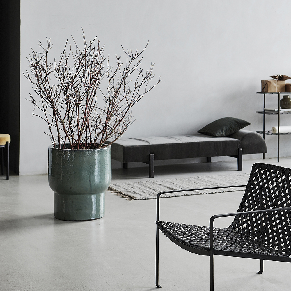 House Doctor Terra Kukkaruukku 55x50 cm Vihreä