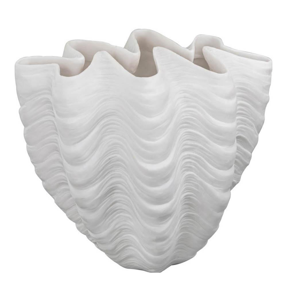 Mette Ditmer Shell vas 36 cm offwhite