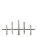 Maxi ljusstake 45x20 cm antik silver