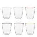 Art vattenglas 29 cl 6-pack multi