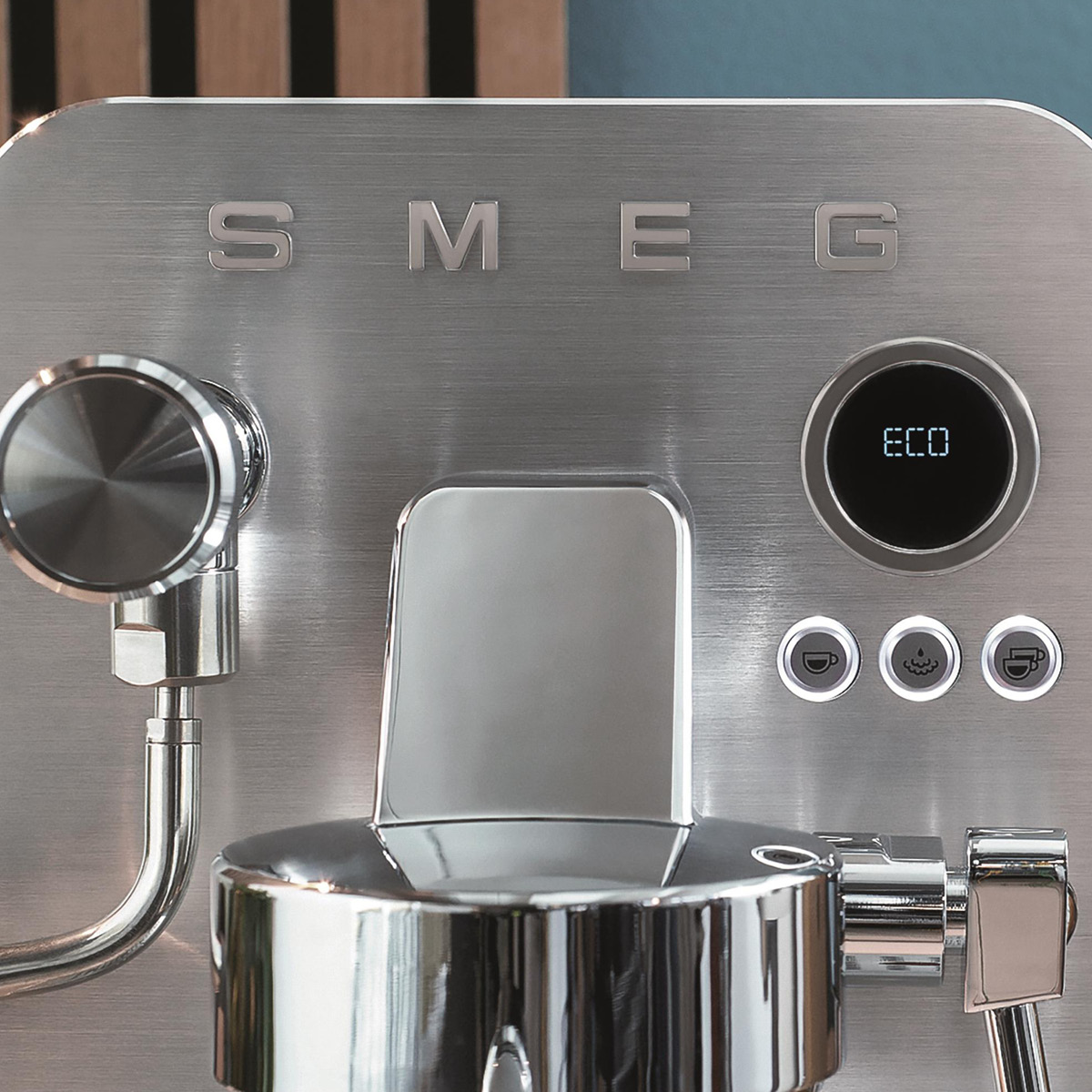 Smeg Minipro Espressokone EMC02 1,7L Valkoinen