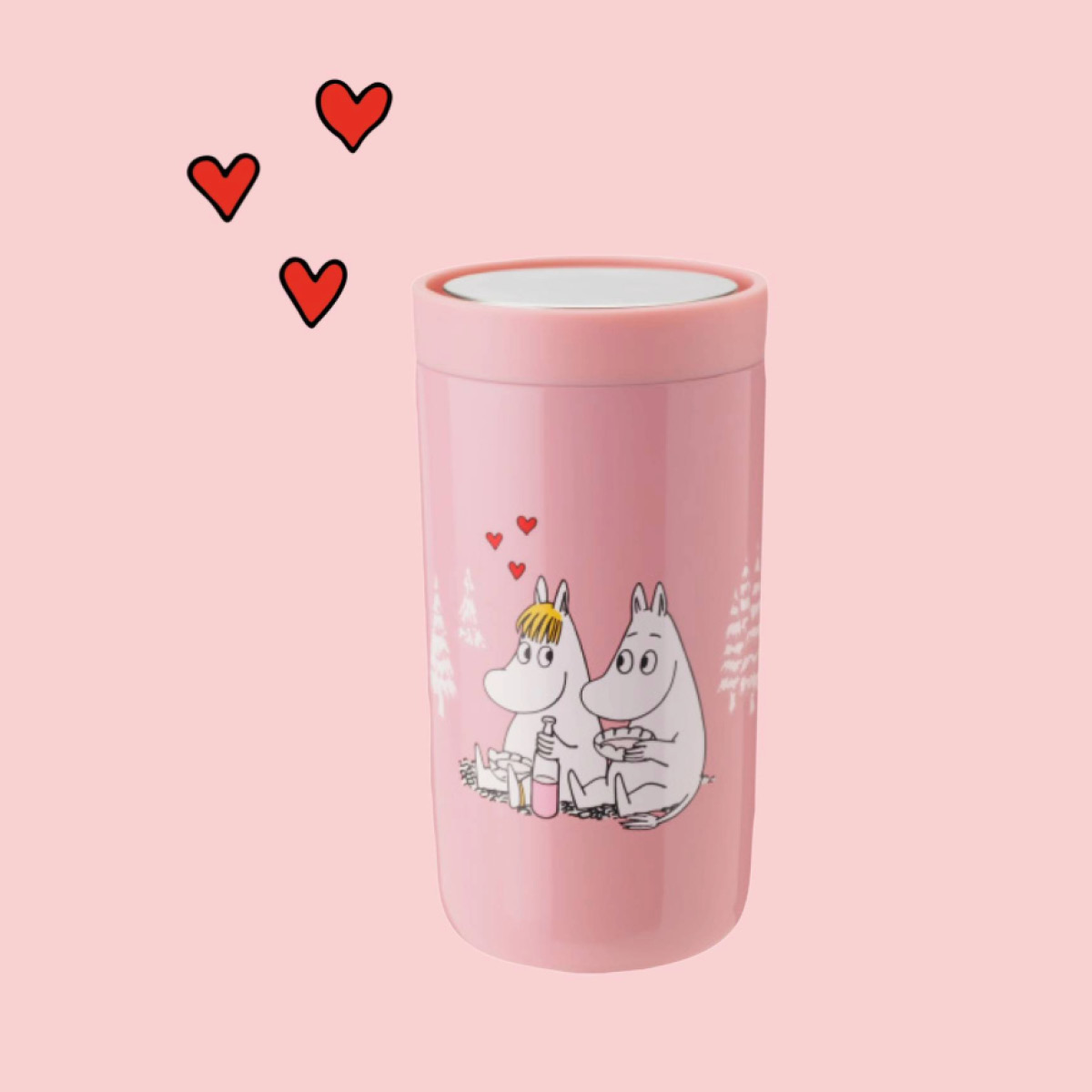 Stelton Muumi To Go Click Termosmuki 20 cl Moomin love