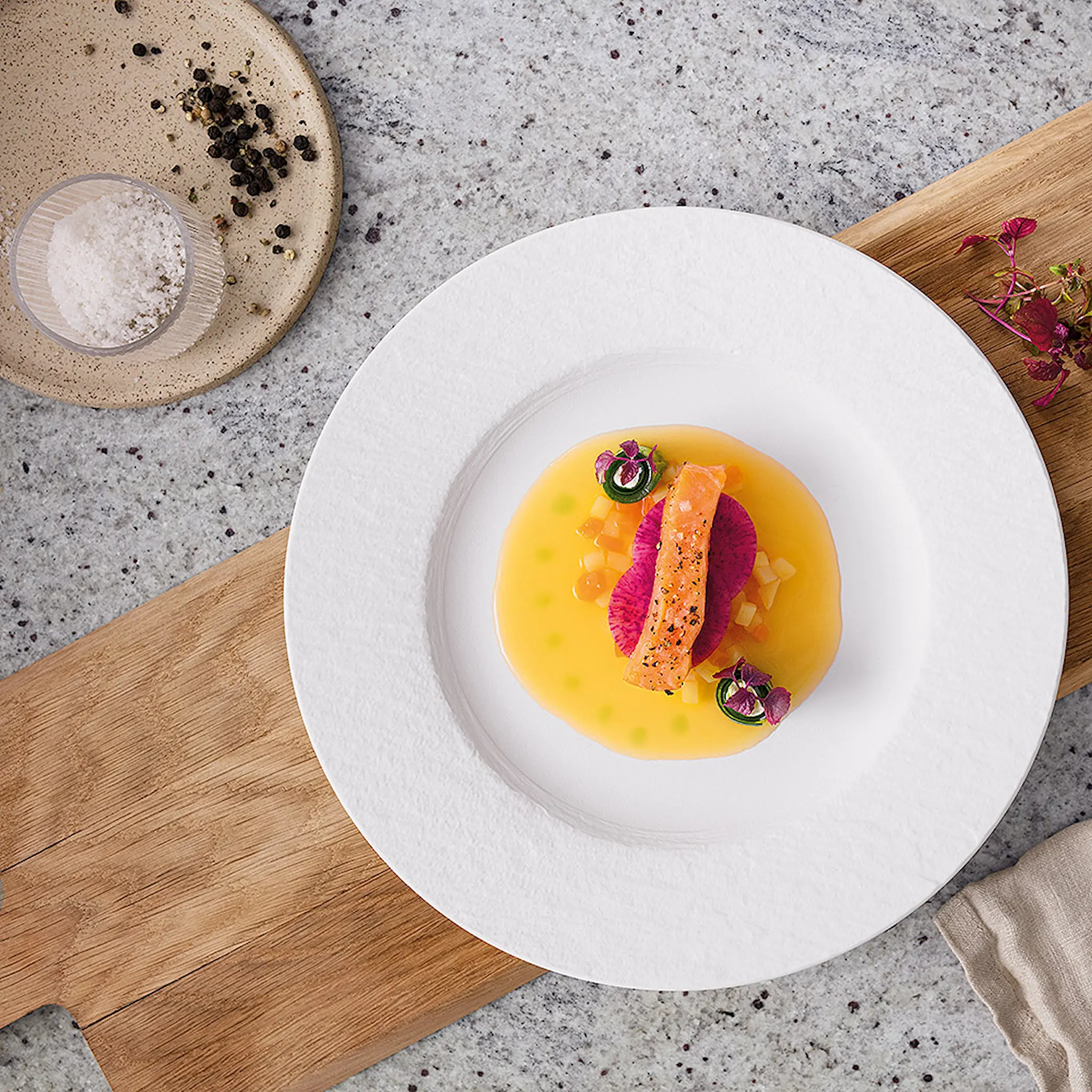 Villeroy & Boch Manufacture Rock Tallrik flat 27 cm Vit