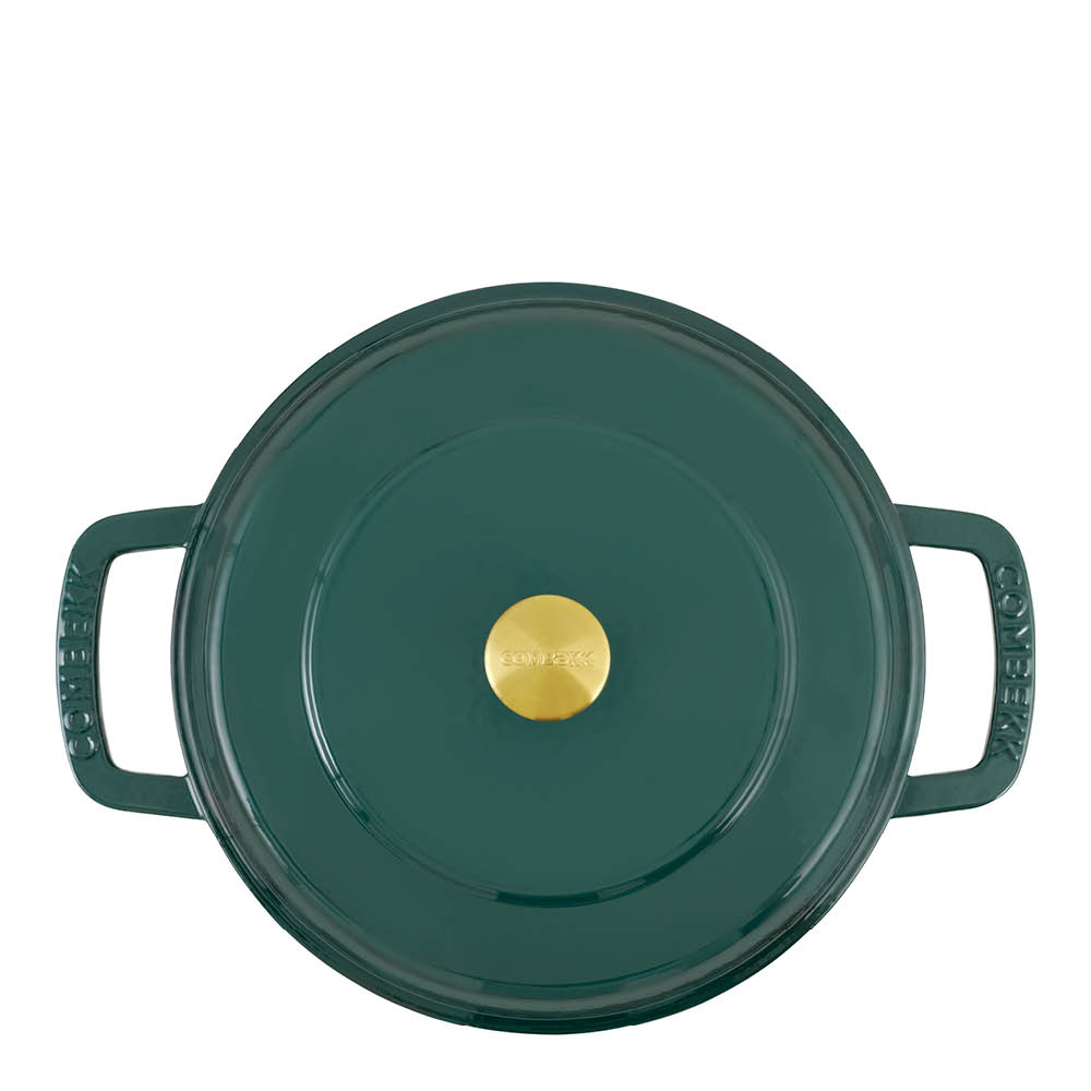 Combekk Braiser valurautapata 28 cm 5 L holly green