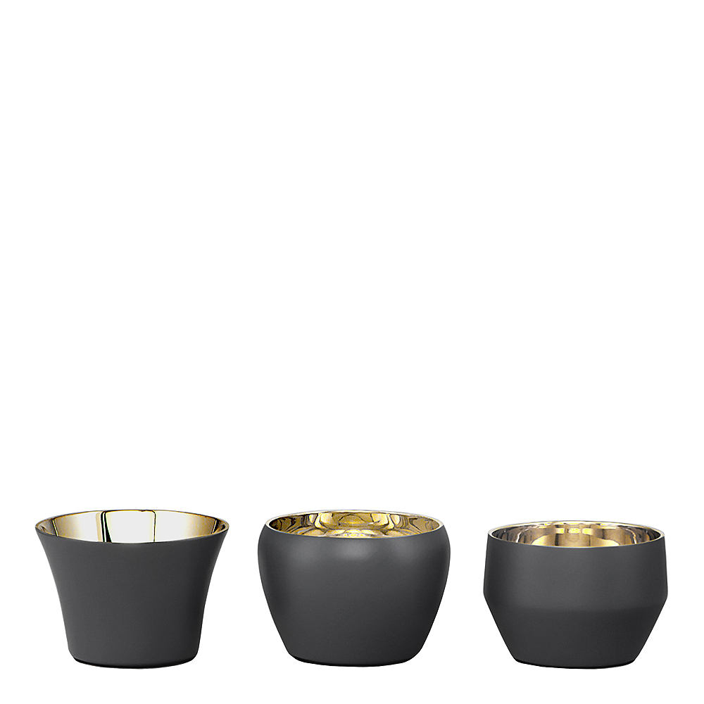 Skultuna Kin Ljuslykta 3-pack Mullvadsgrå