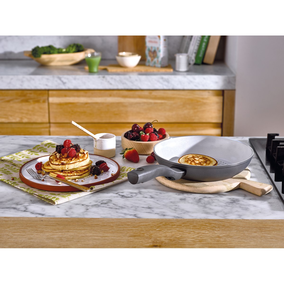 Meyer group EarthPan stekepanne 20 cm grå