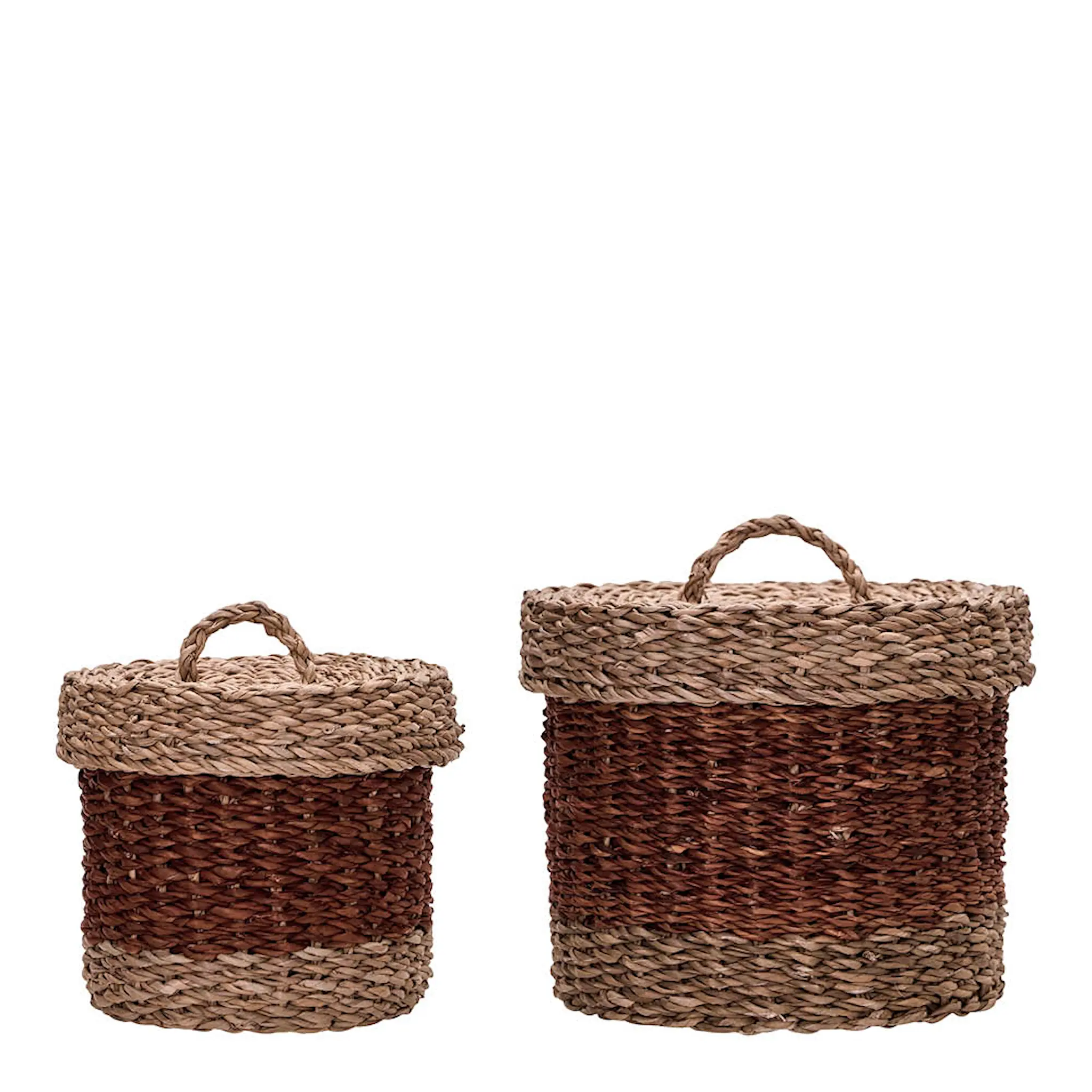 House Doctor Rangi förvaringskorgar 2 delar sjögräs