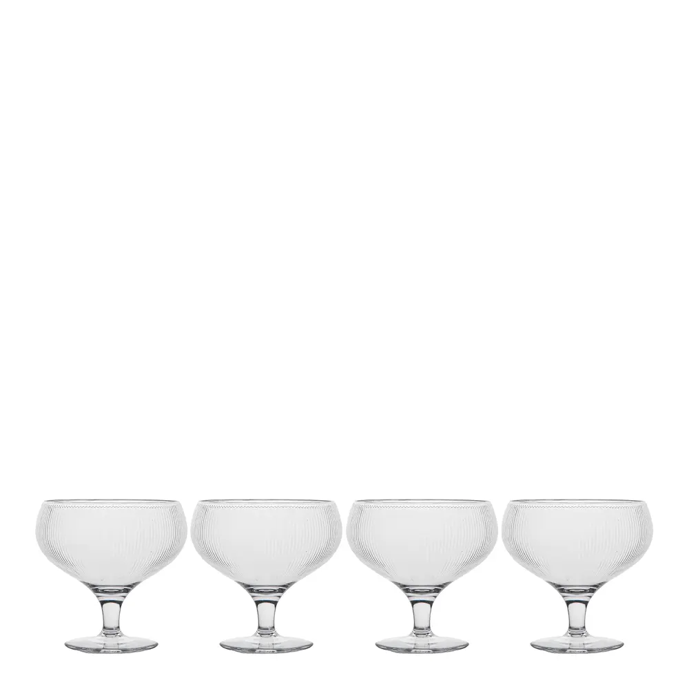 Billi Samppanjalasi coupe 30 cl 4 kpl Kirkas