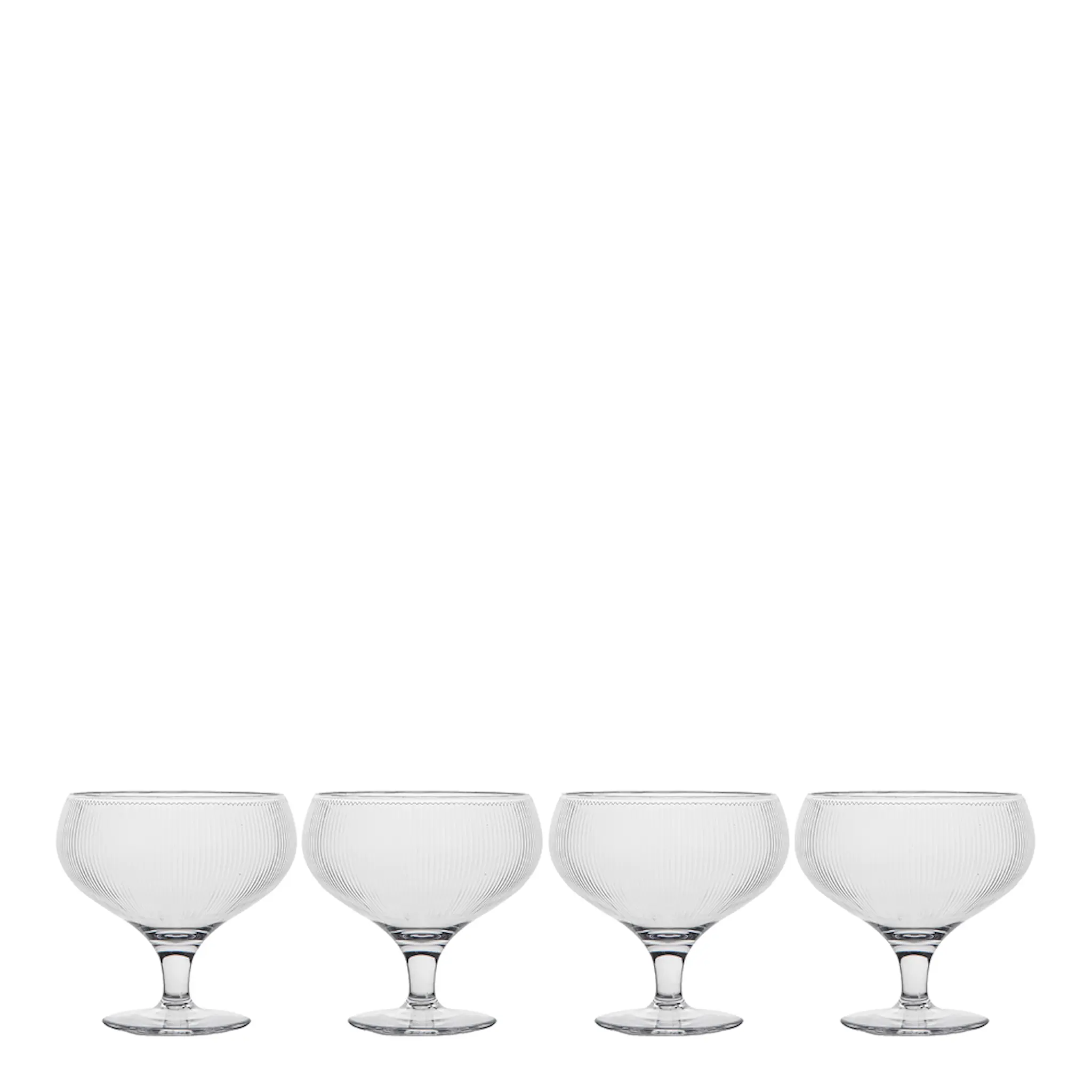 Sagaform Billi Champagnekupa 30 cl 4-pack Klar
