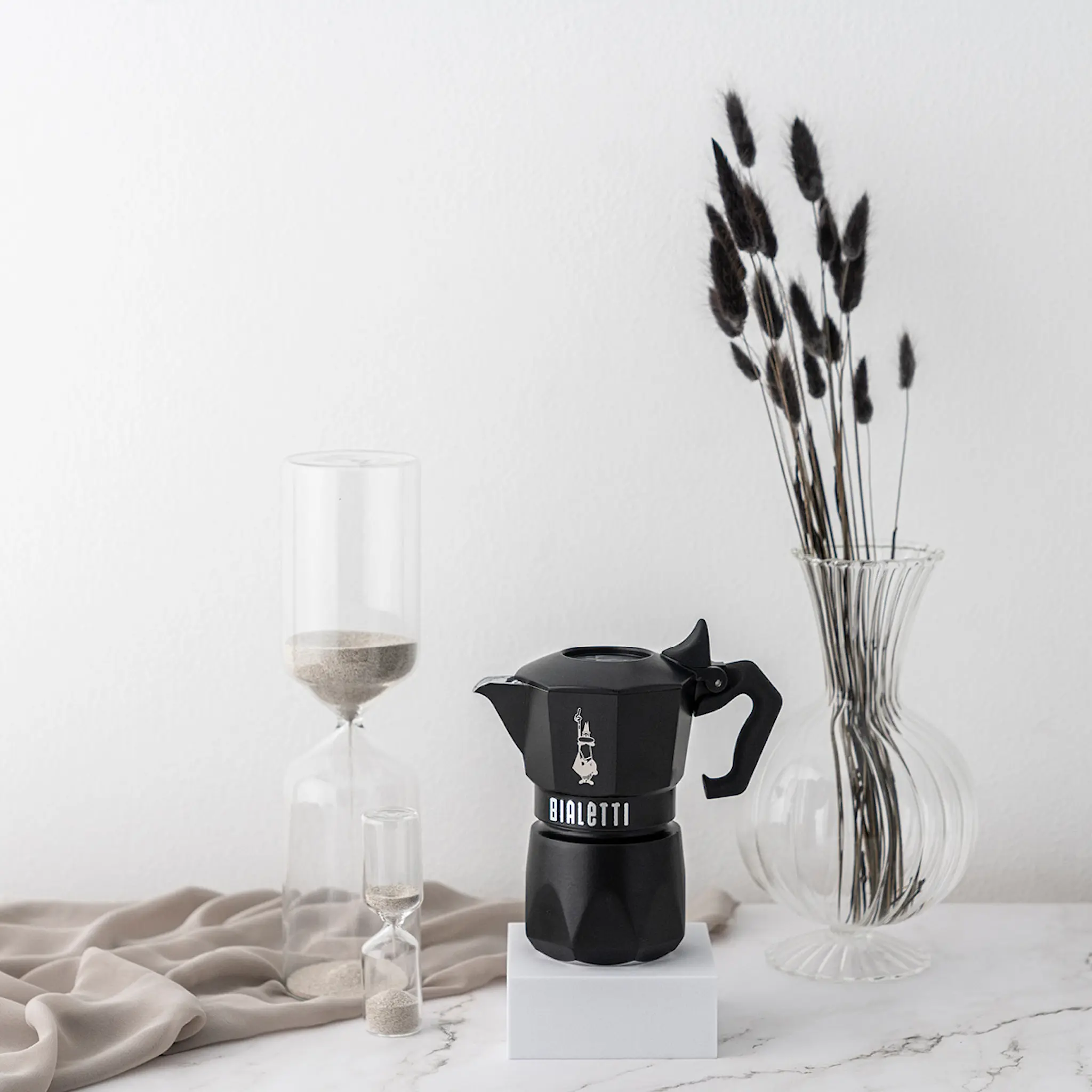 Bialetti Brikka Exclusive mokabryggare 2-koppar 10 cl stål
