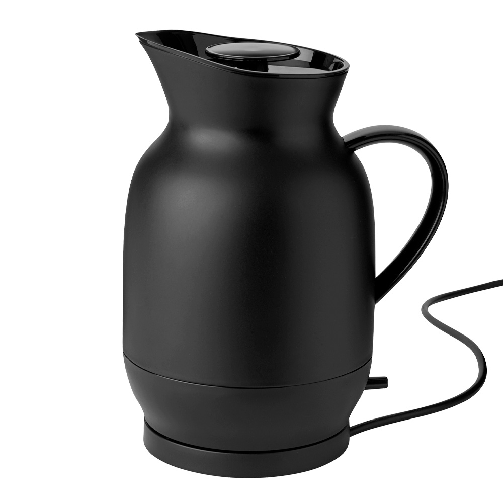 Stelton - Amphora Vedenkeitin 1,2L Soft Black