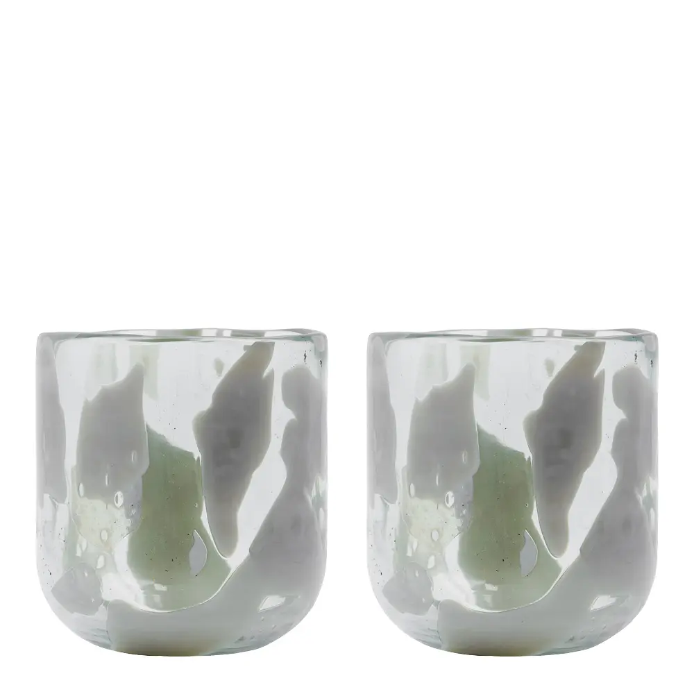 Home Kynttilälyhty 9,5 cm 2 kpl Beige