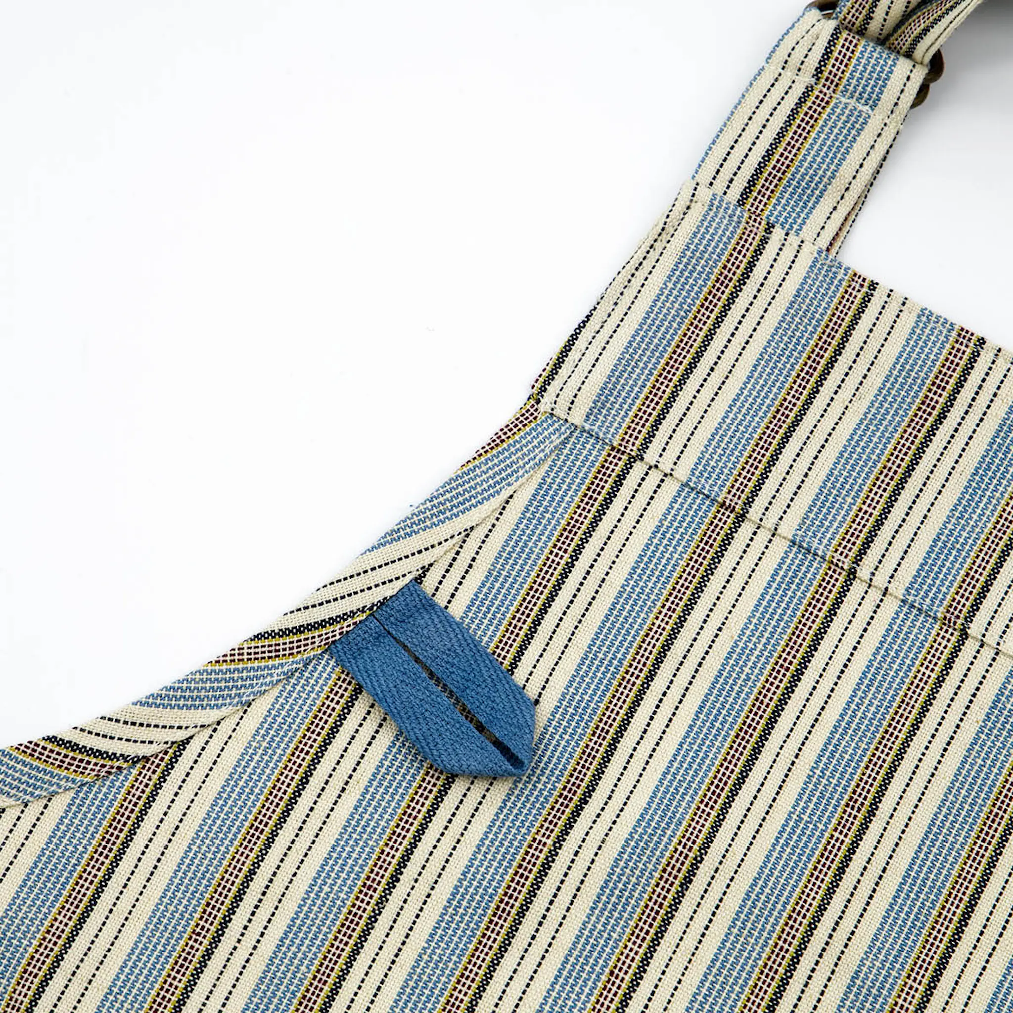 House Doctor Cook essu puuvillaa 90x90 cm sininen/hiekka