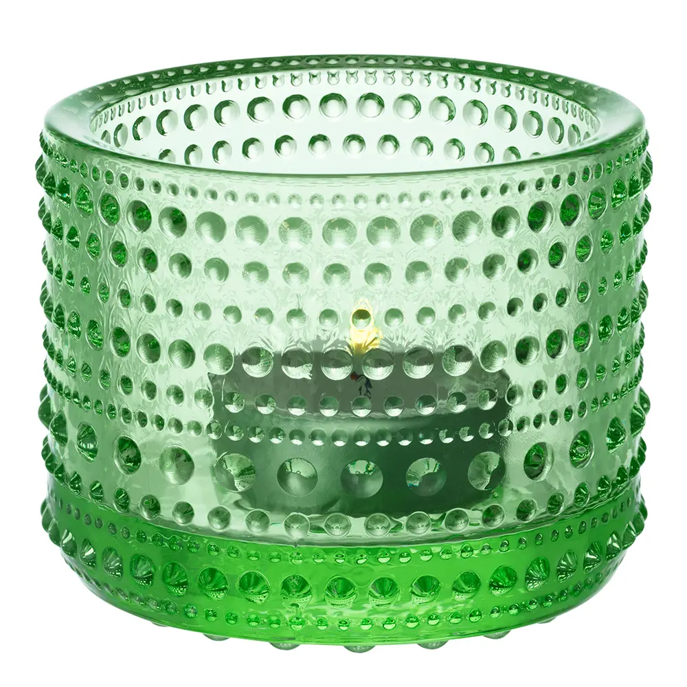 Kastehelmi Kynttilälyhty 6,4 cm Omenanvihreä