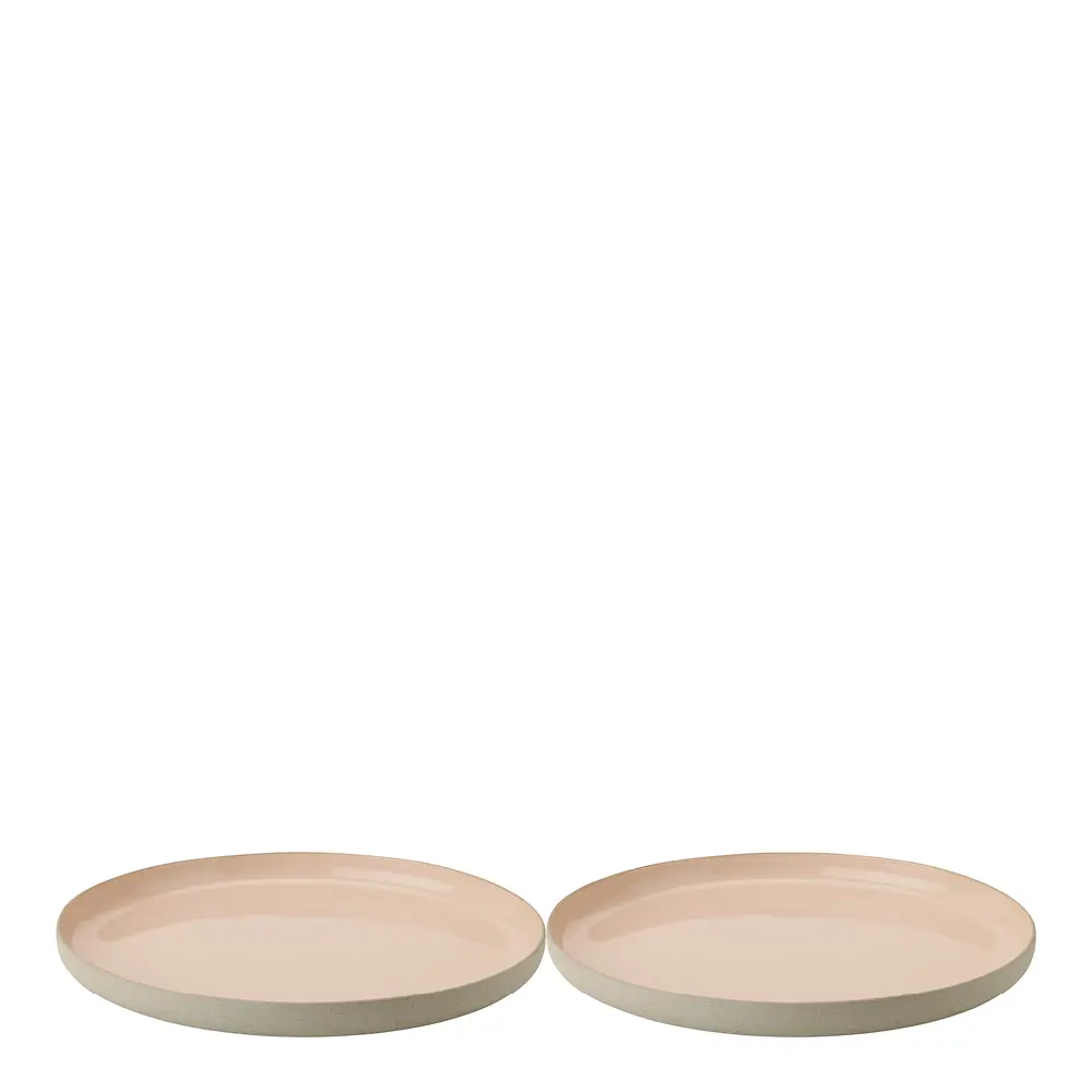 Emma Lautanen 24 cm 2 kpl Vaaleanpunainen