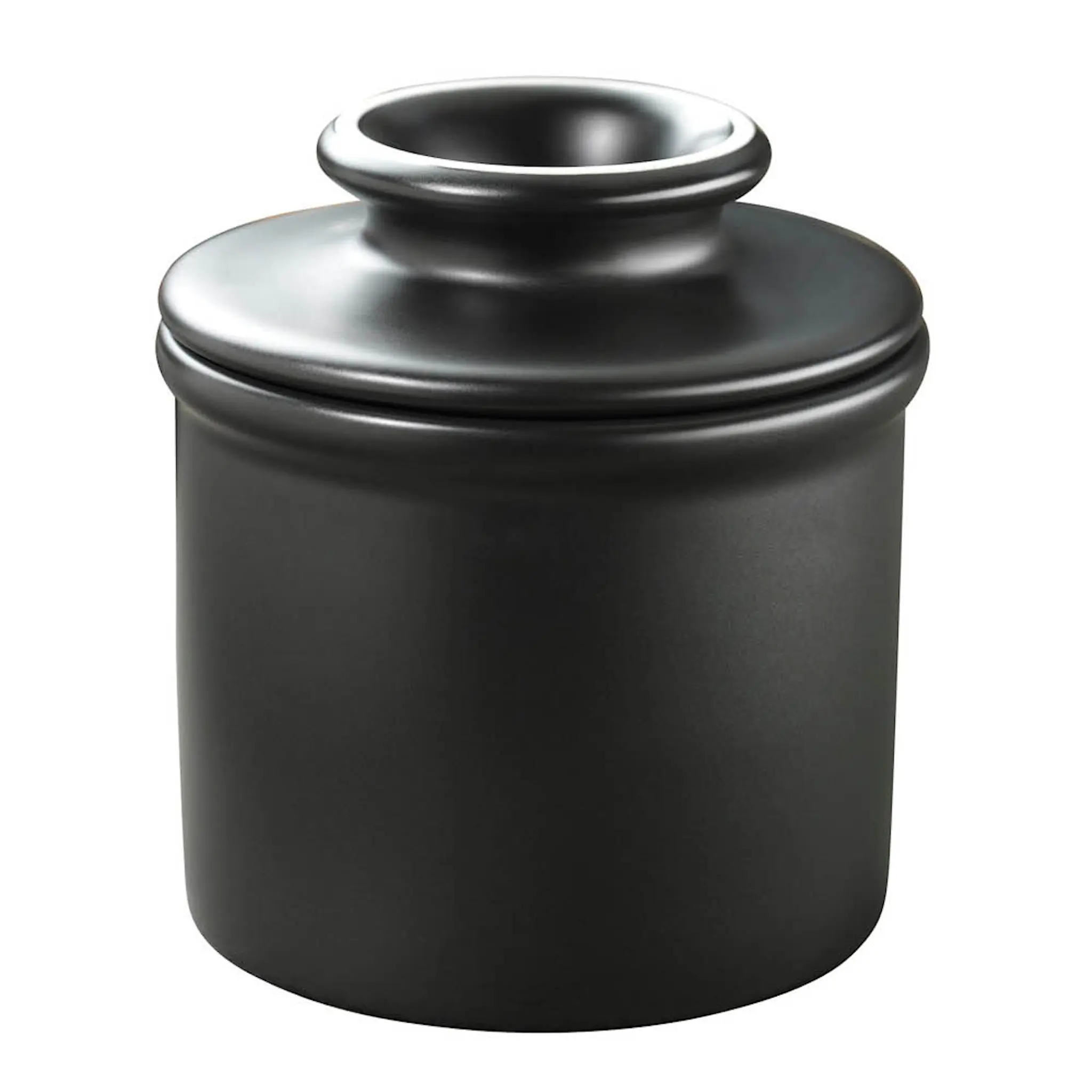 Butter Bell Crock Classic smørklokke svart matt