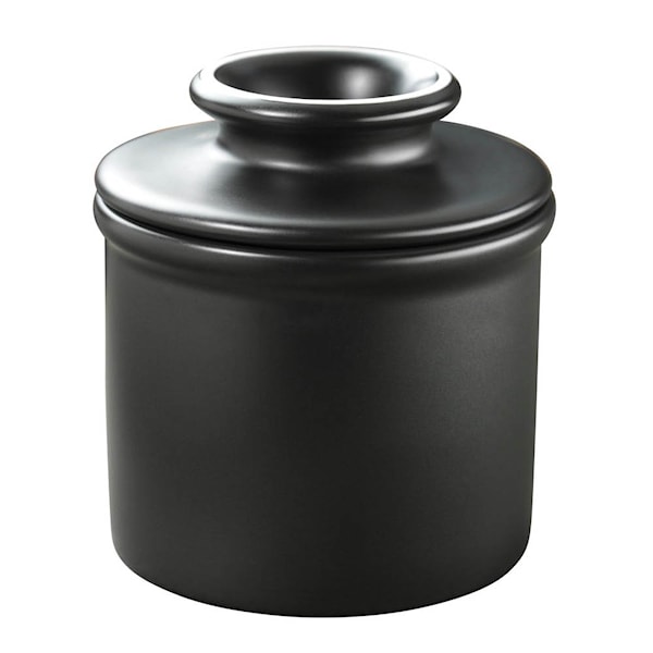 Crock Classic smörklocka svart matt
