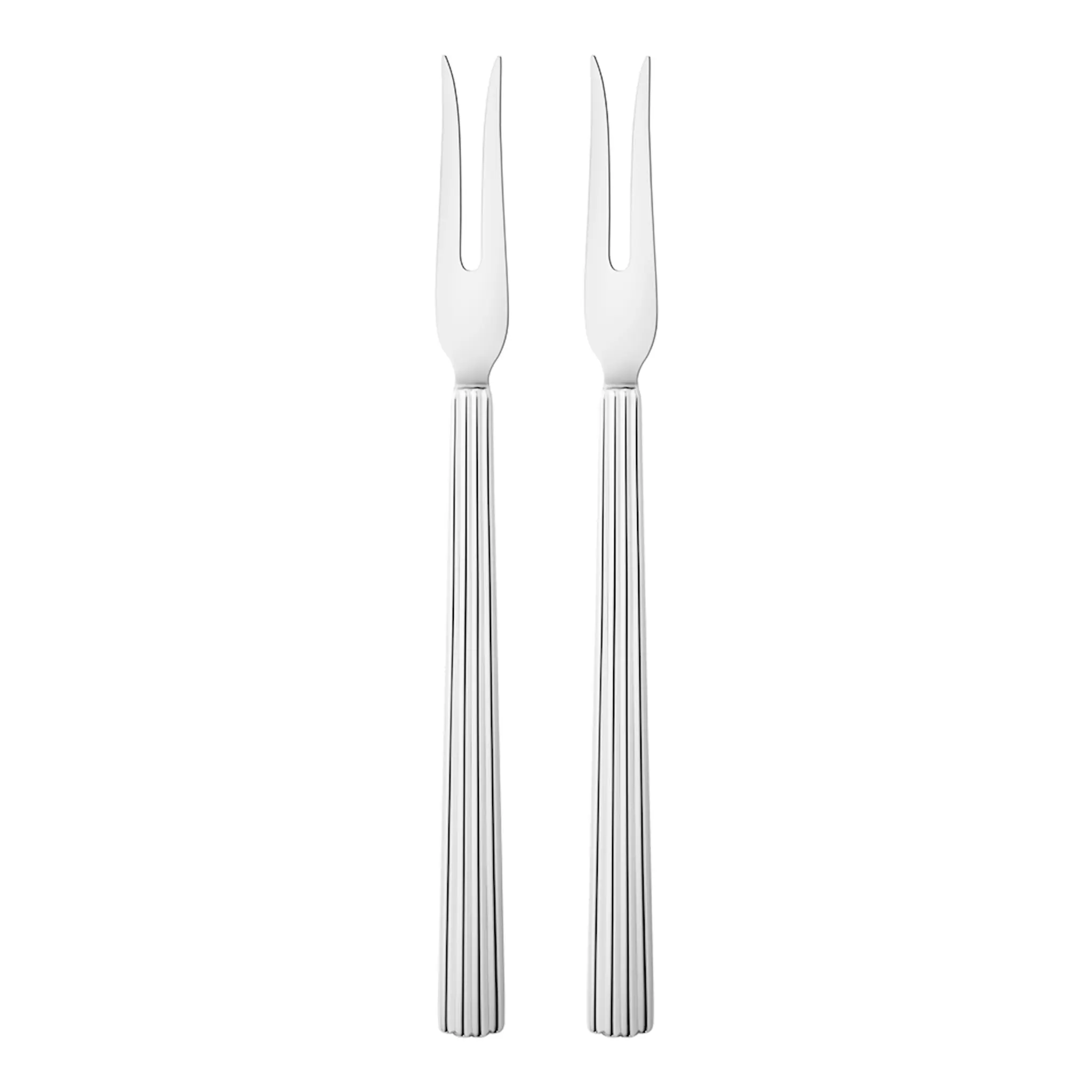 Georg Jensen Bernadotte Kallskuret Gaffel 2-pack