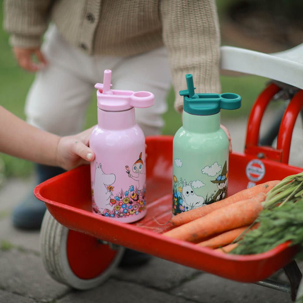 Rätt Start Mumin vattenflaska 0,34 L Äng grön