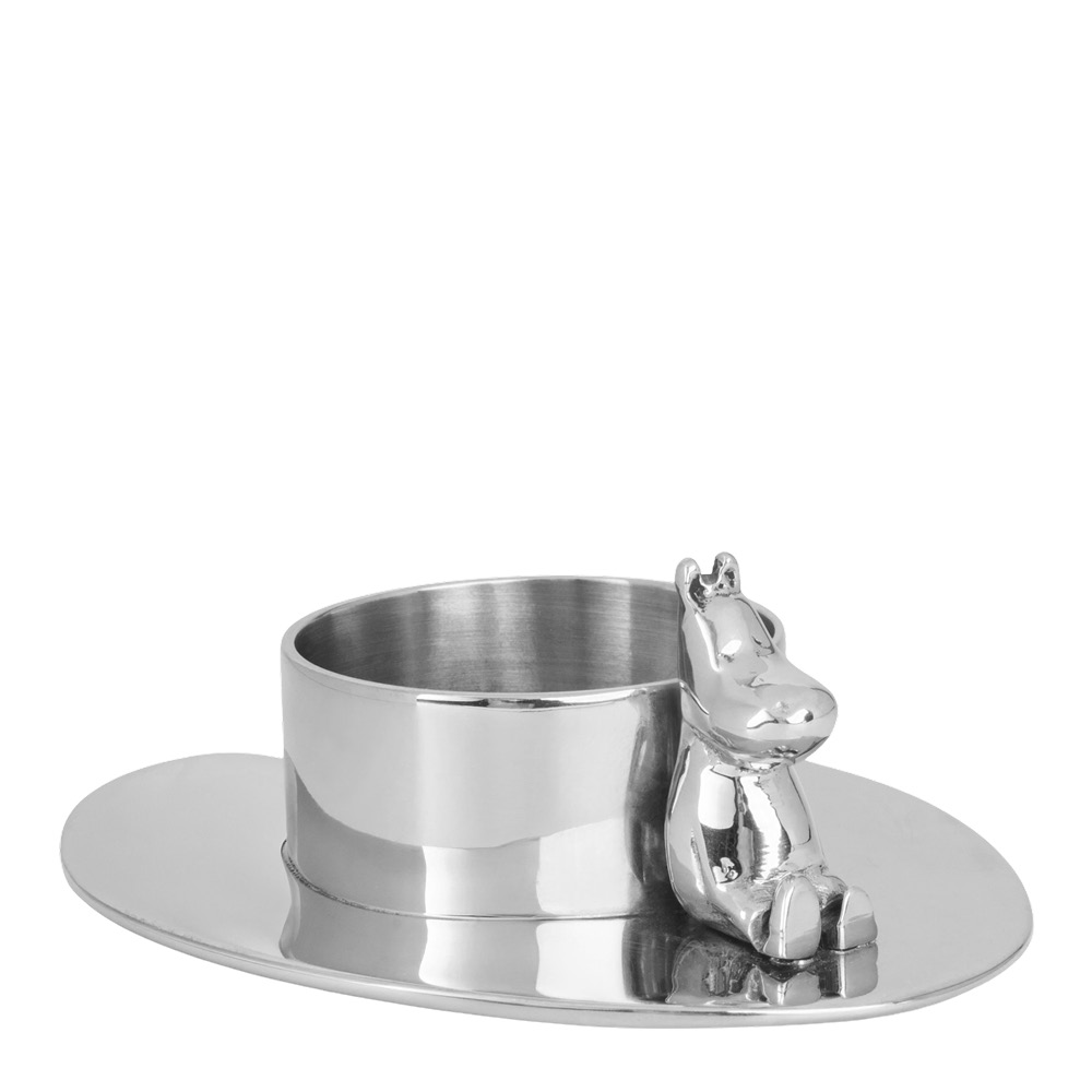 Hilke Hilke x Muumi No.3 Kynttilänjalka Nikkelöity messinki