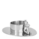 Hilke x Mumin No.3 ljusstake förnicklad mässing