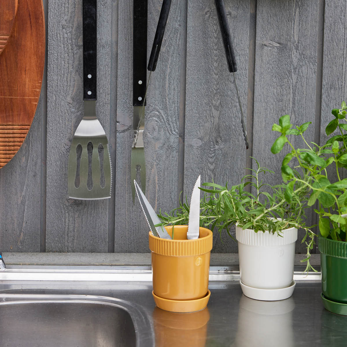 Sagaform Elise Yrttiruukku 11 cm Keltainen